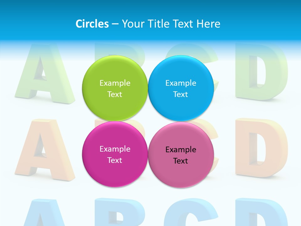 Nobody Little Letter PowerPoint Template