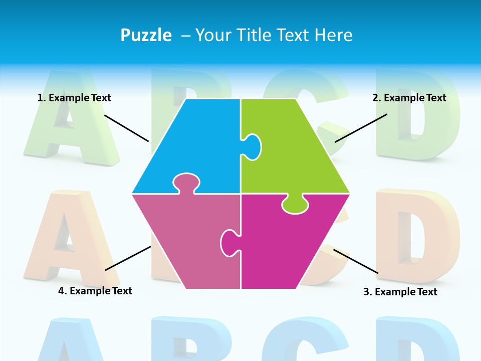 Nobody Little Letter PowerPoint Template