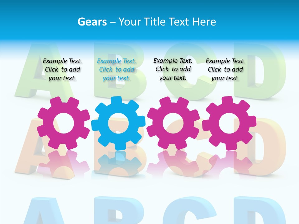 Nobody Little Letter PowerPoint Template