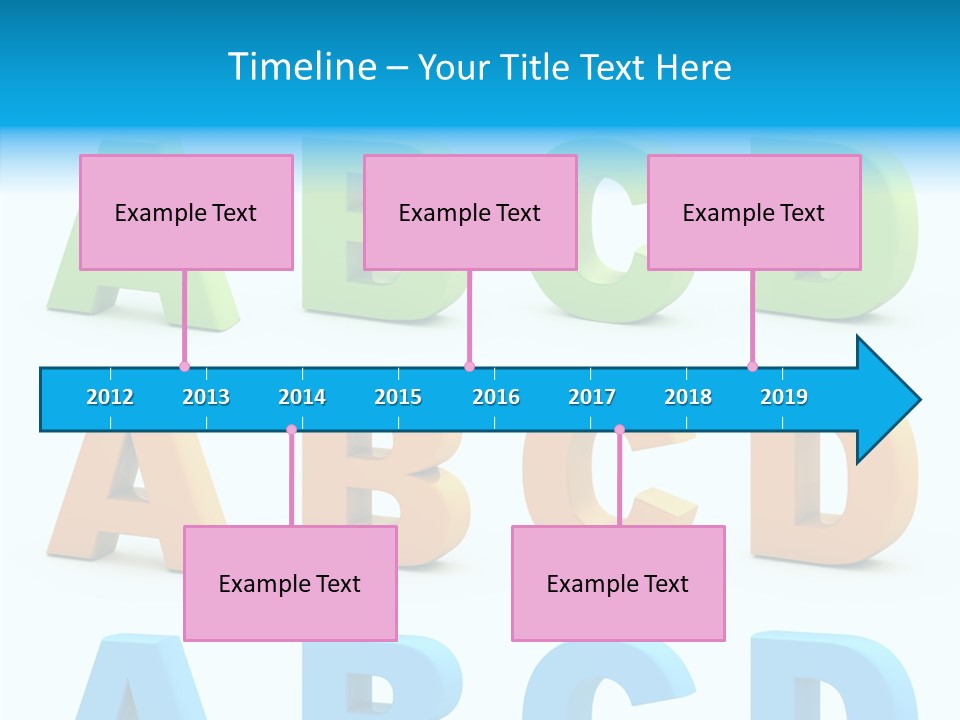 Nobody Little Letter PowerPoint Template
