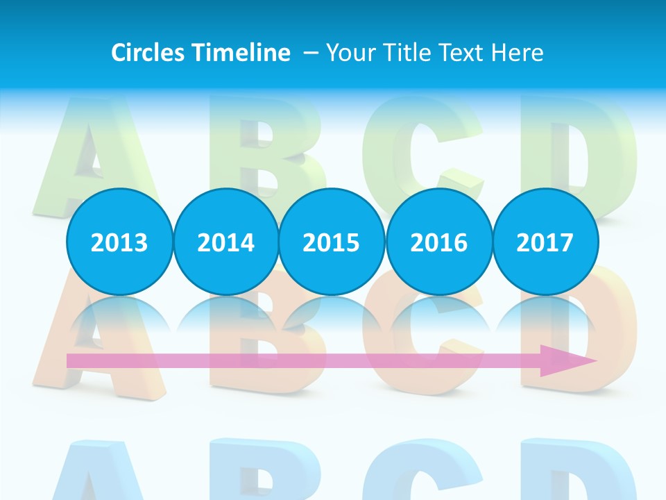 Nobody Little Letter PowerPoint Template