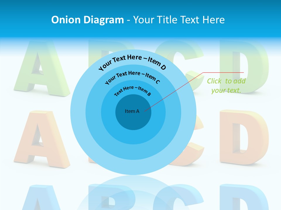 Nobody Little Letter PowerPoint Template