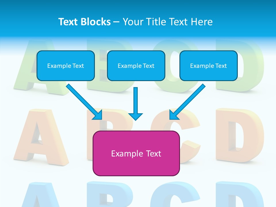 Nobody Little Letter PowerPoint Template
