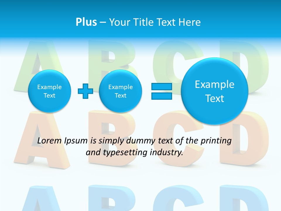 Nobody Little Letter PowerPoint Template