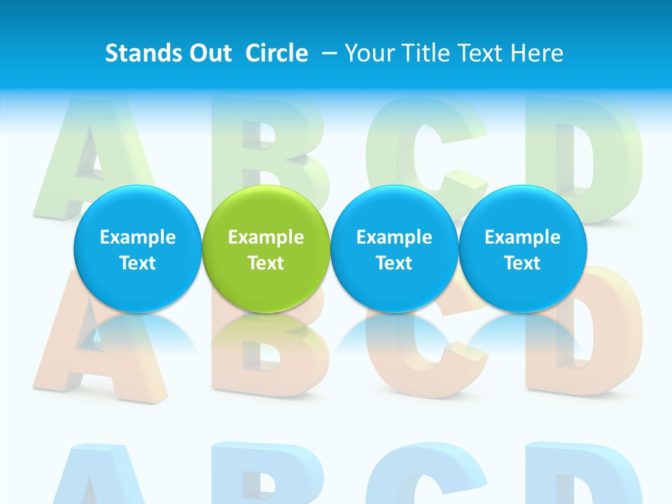 Nobody Little Letter PowerPoint Template