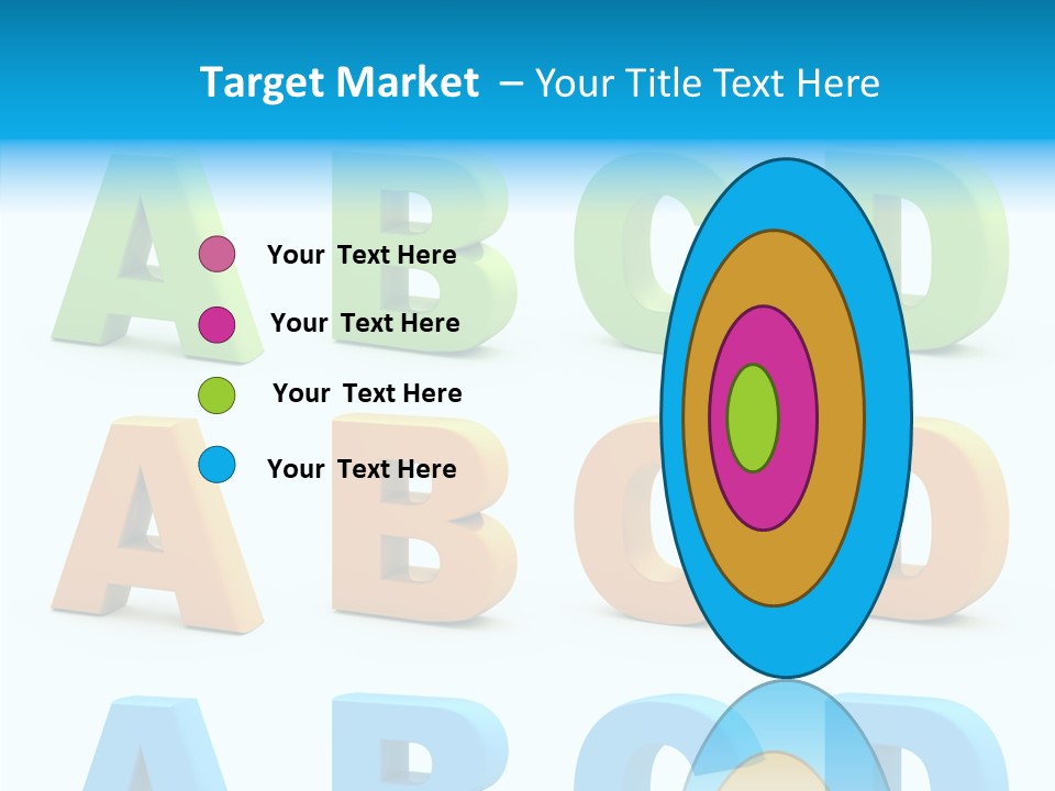 Nobody Little Letter PowerPoint Template