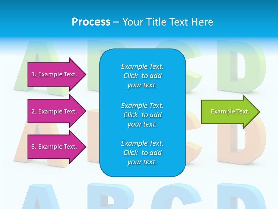Nobody Little Letter PowerPoint Template