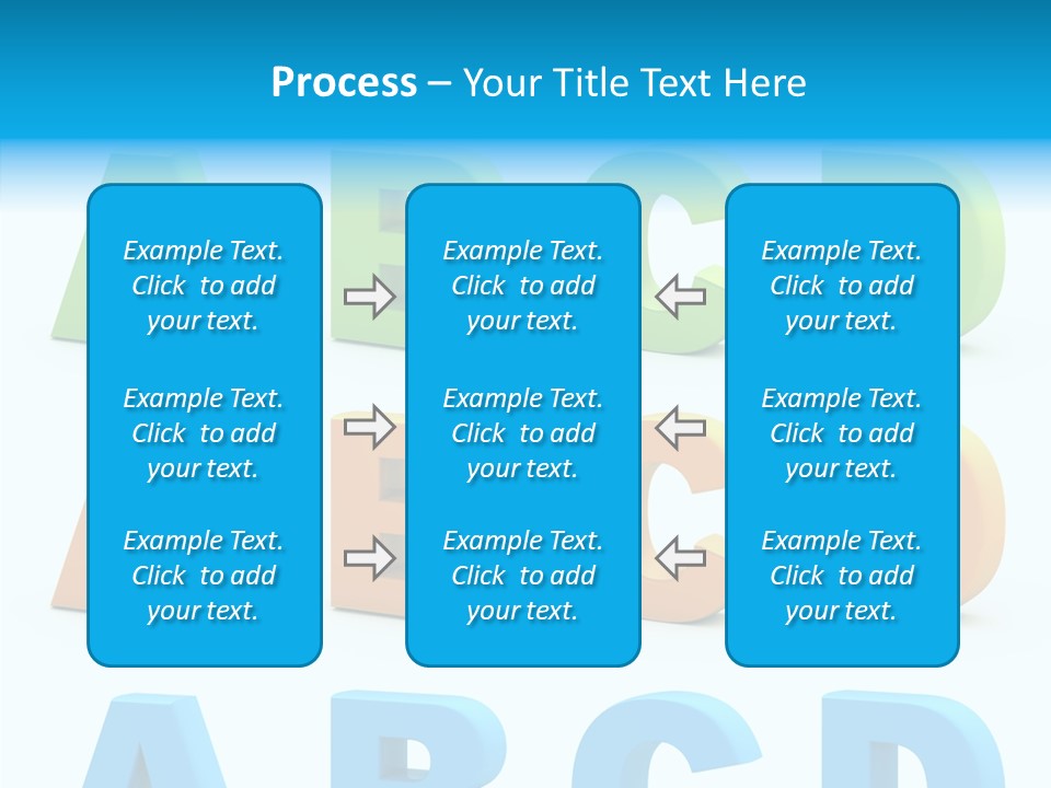 Nobody Little Letter PowerPoint Template
