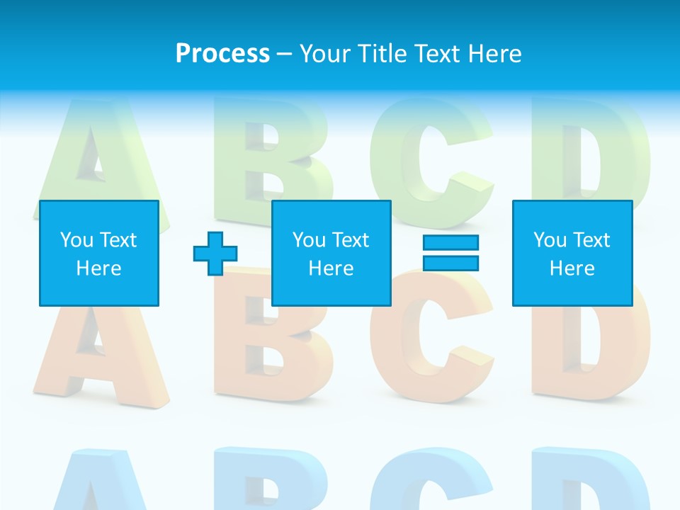 Nobody Little Letter PowerPoint Template