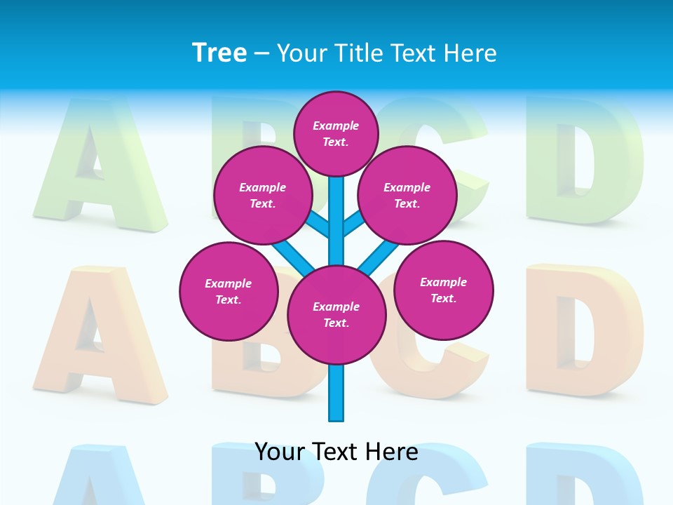 Nobody Little Letter PowerPoint Template