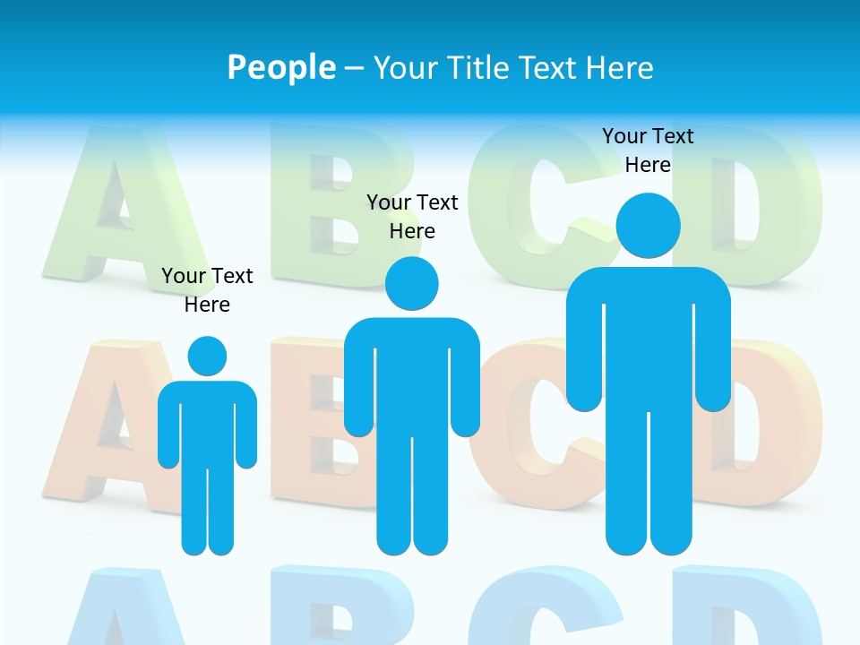 Nobody Little Letter PowerPoint Template