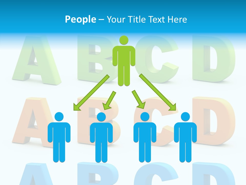 Nobody Little Letter PowerPoint Template