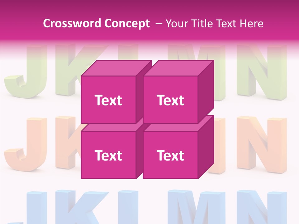 Shredded Render Isolated PowerPoint Template
