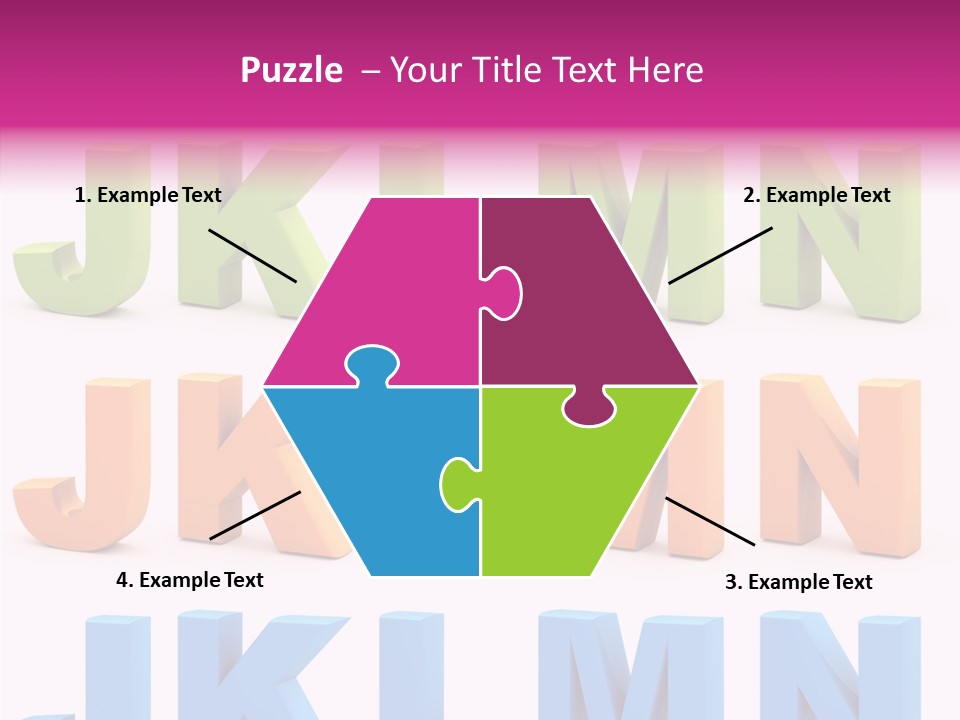 Shredded Render Isolated PowerPoint Template