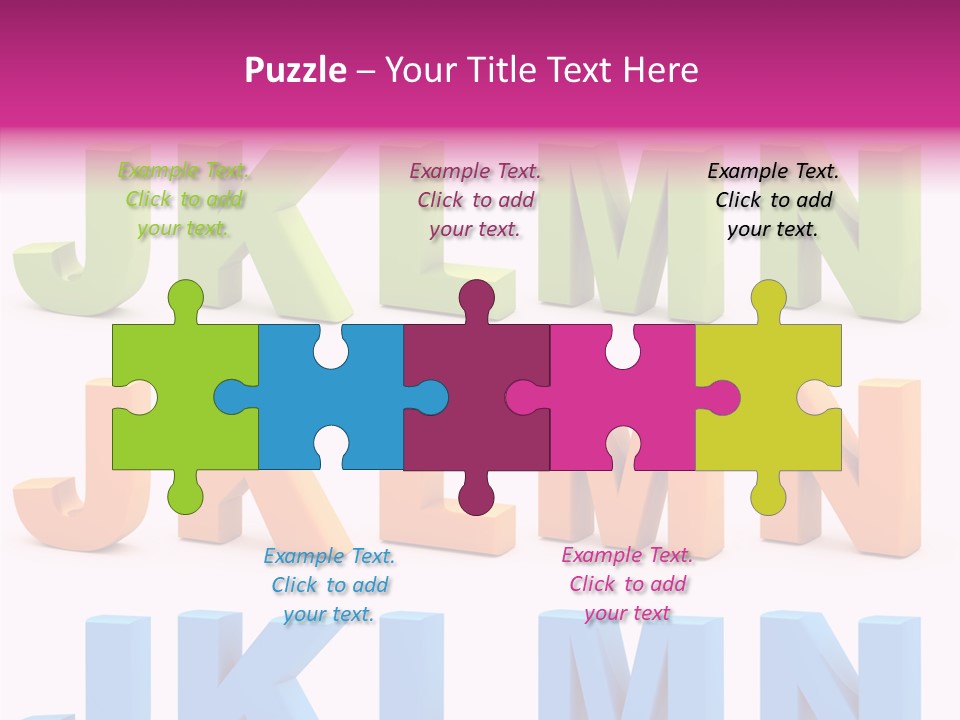 Shredded Render Isolated PowerPoint Template