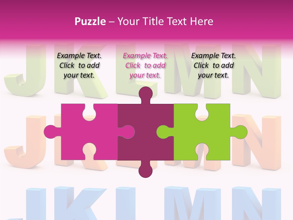 Shredded Render Isolated PowerPoint Template