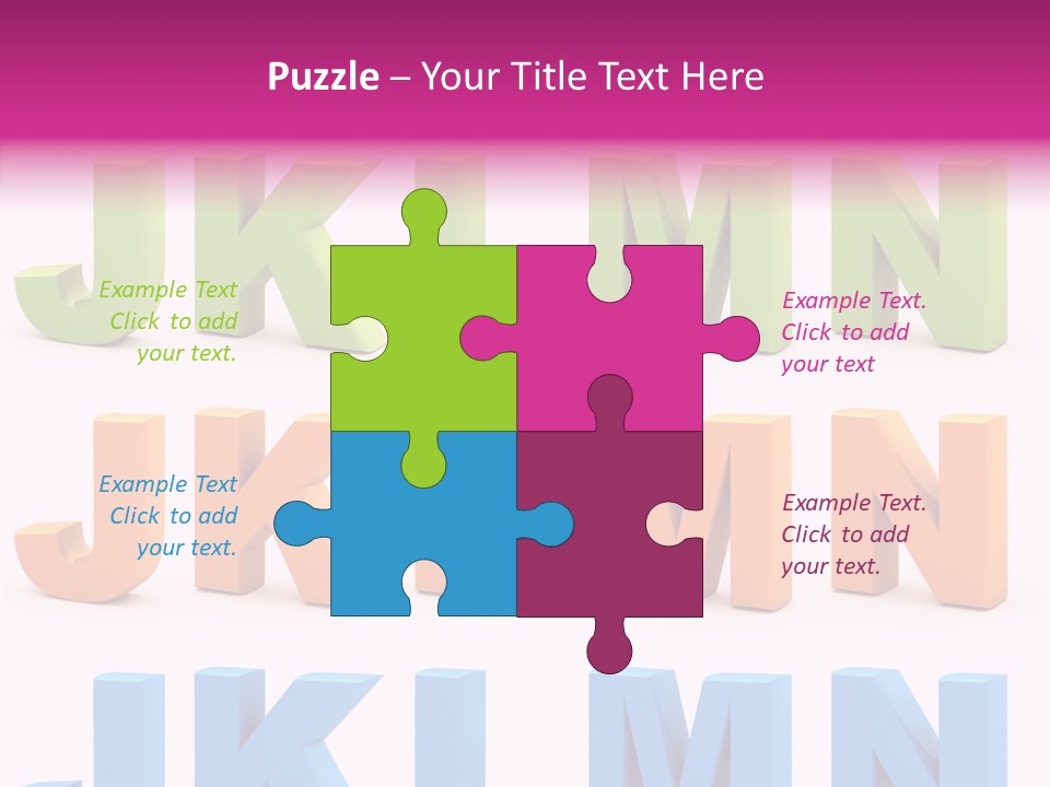 Shredded Render Isolated PowerPoint Template