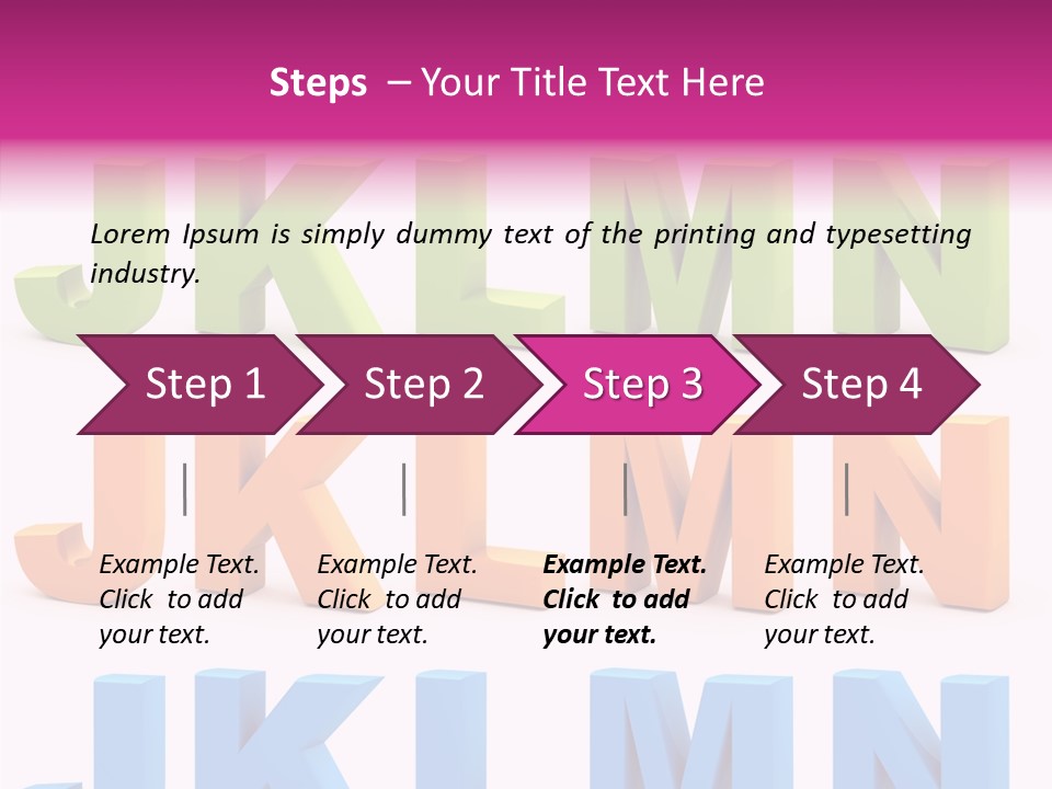 Shredded Render Isolated PowerPoint Template