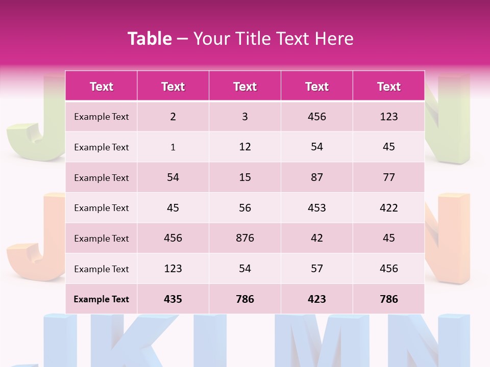 Shredded Render Isolated PowerPoint Template