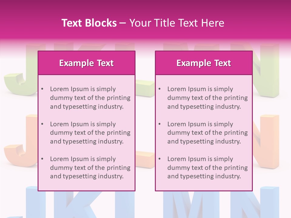 Shredded Render Isolated PowerPoint Template