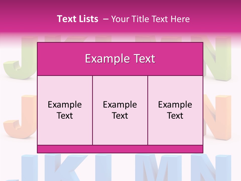 Shredded Render Isolated PowerPoint Template