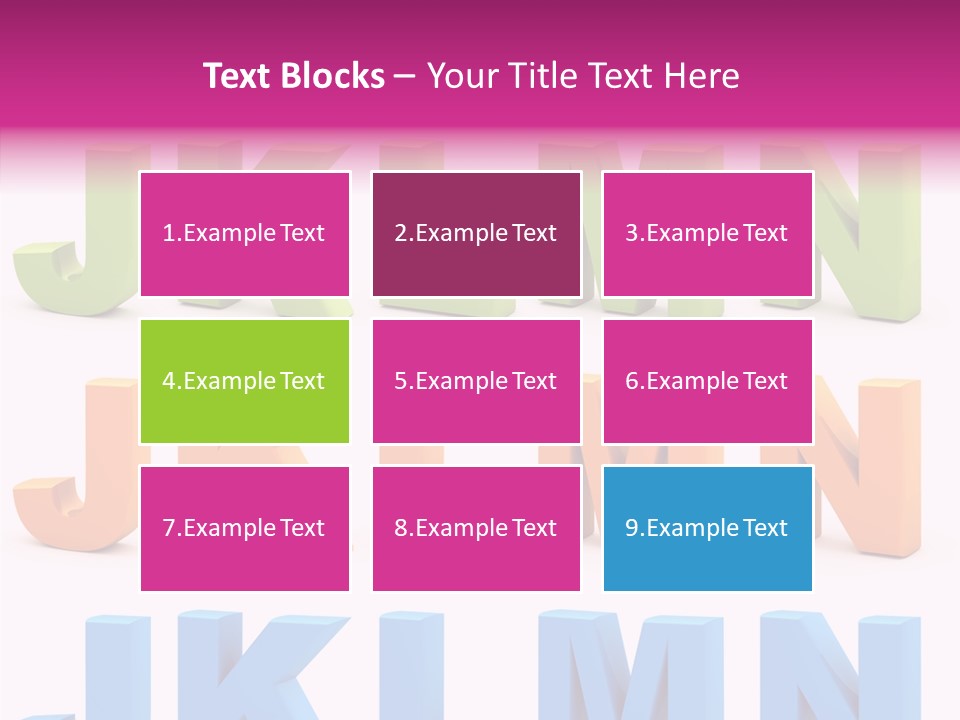 Shredded Render Isolated PowerPoint Template