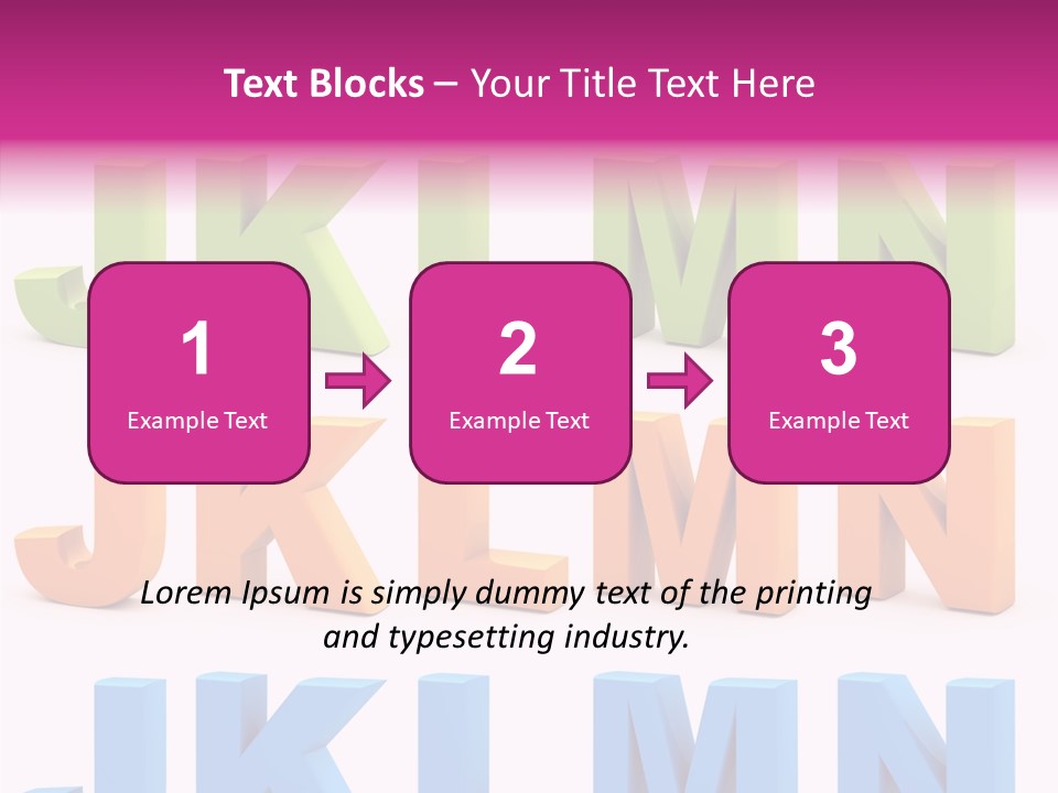 Shredded Render Isolated PowerPoint Template