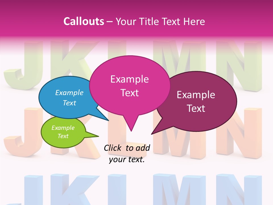 Shredded Render Isolated PowerPoint Template