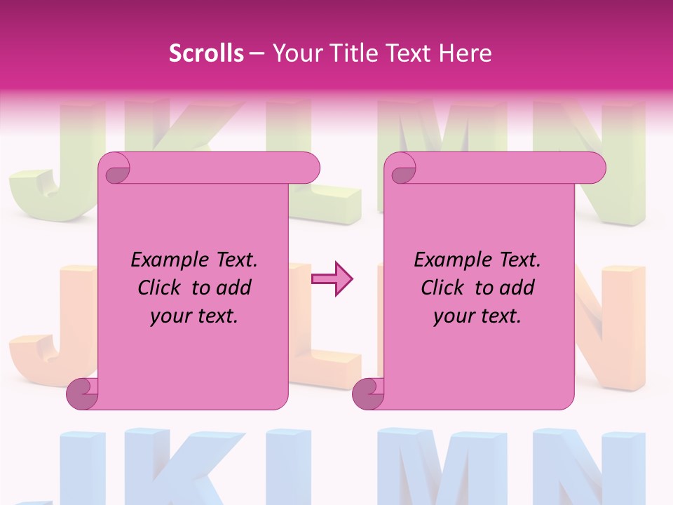 Shredded Render Isolated PowerPoint Template