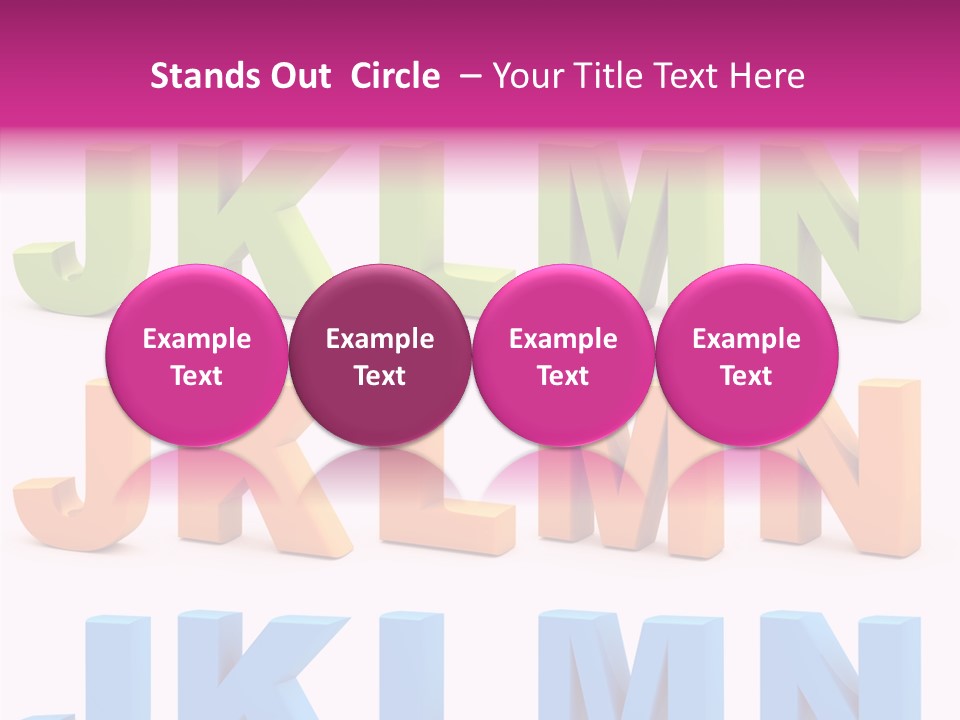 Shredded Render Isolated PowerPoint Template