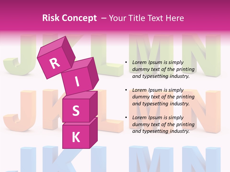 Shredded Render Isolated PowerPoint Template