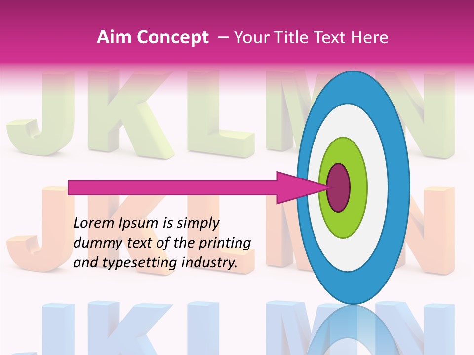 Shredded Render Isolated PowerPoint Template