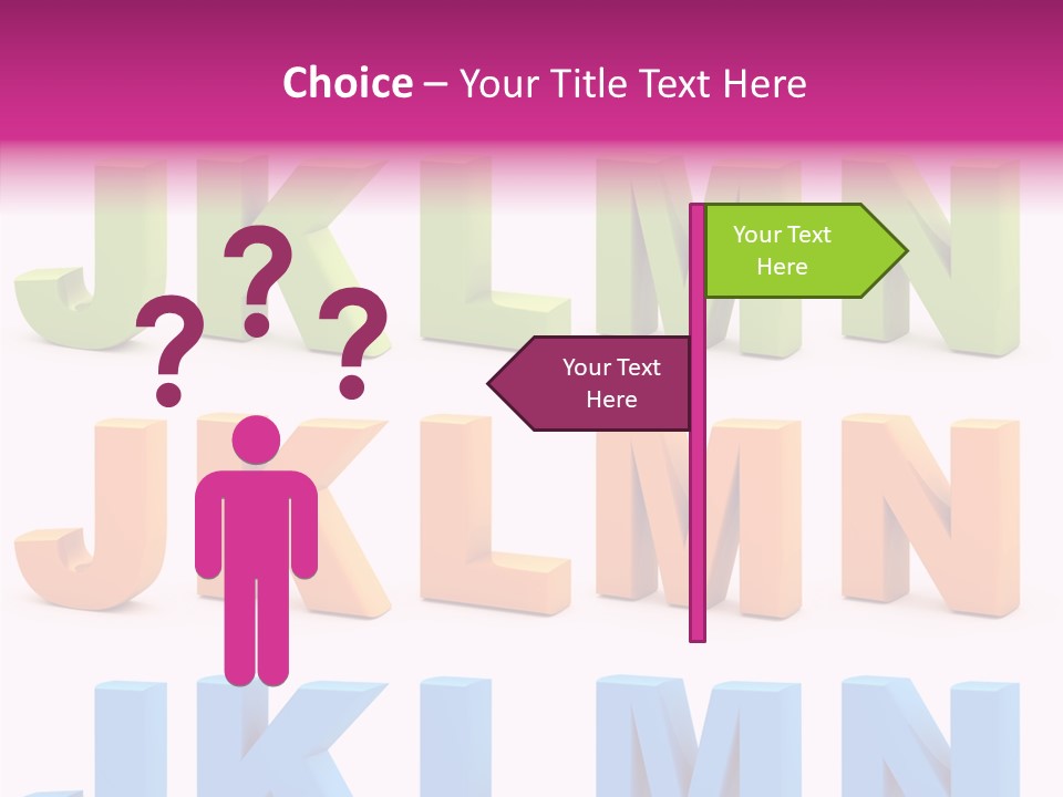 Shredded Render Isolated PowerPoint Template