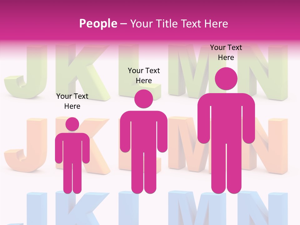 Shredded Render Isolated PowerPoint Template