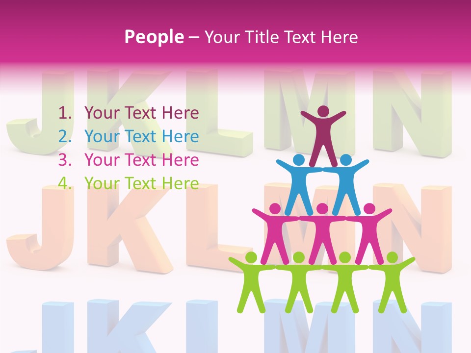 Shredded Render Isolated PowerPoint Template