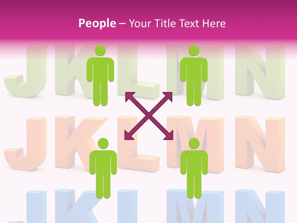 Shredded Render Isolated PowerPoint Template