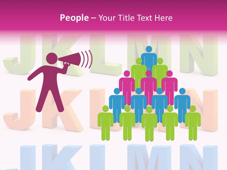 Shredded Render Isolated PowerPoint Template