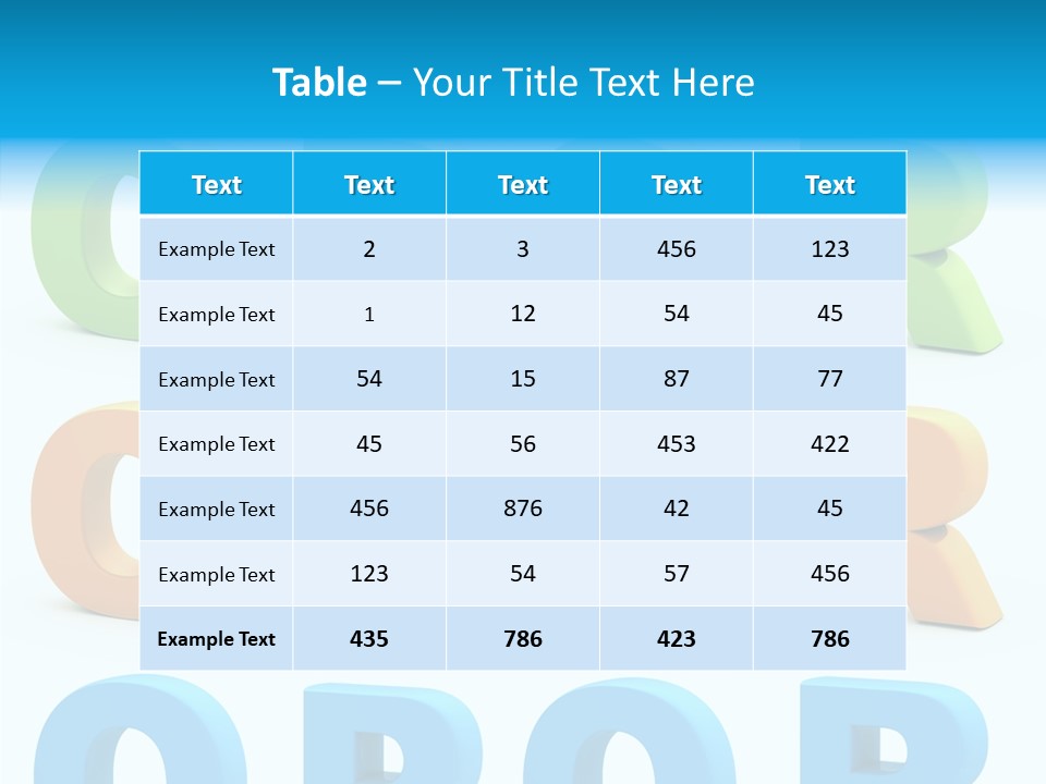 Render Collection Large PowerPoint Template