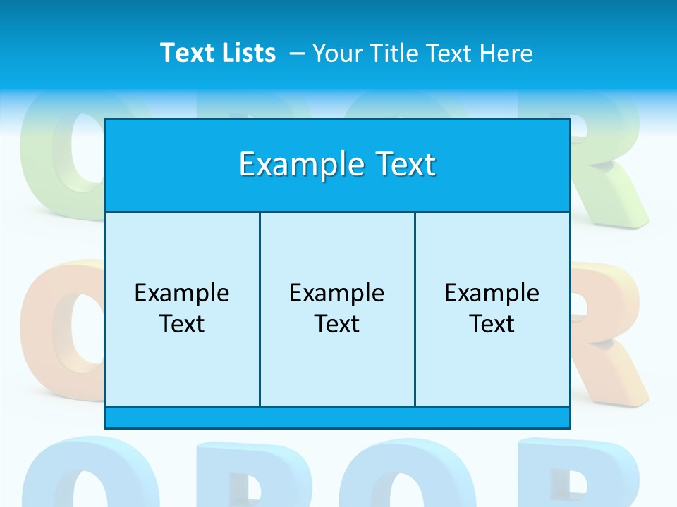 Render Collection Large PowerPoint Template