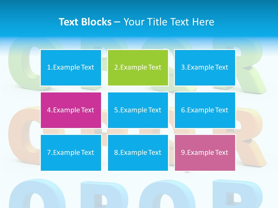 Render Collection Large PowerPoint Template