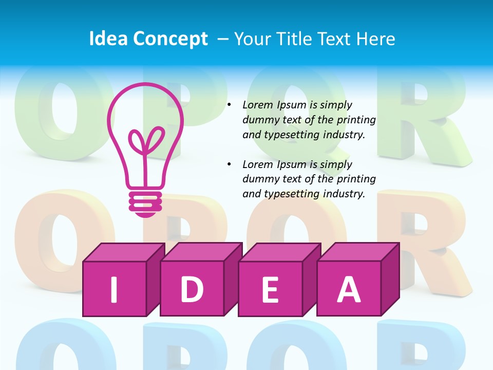 Render Collection Large PowerPoint Template