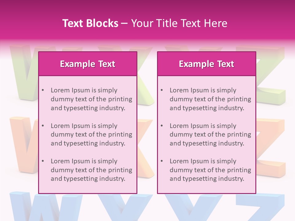 Contrast Toy Capital PowerPoint Template