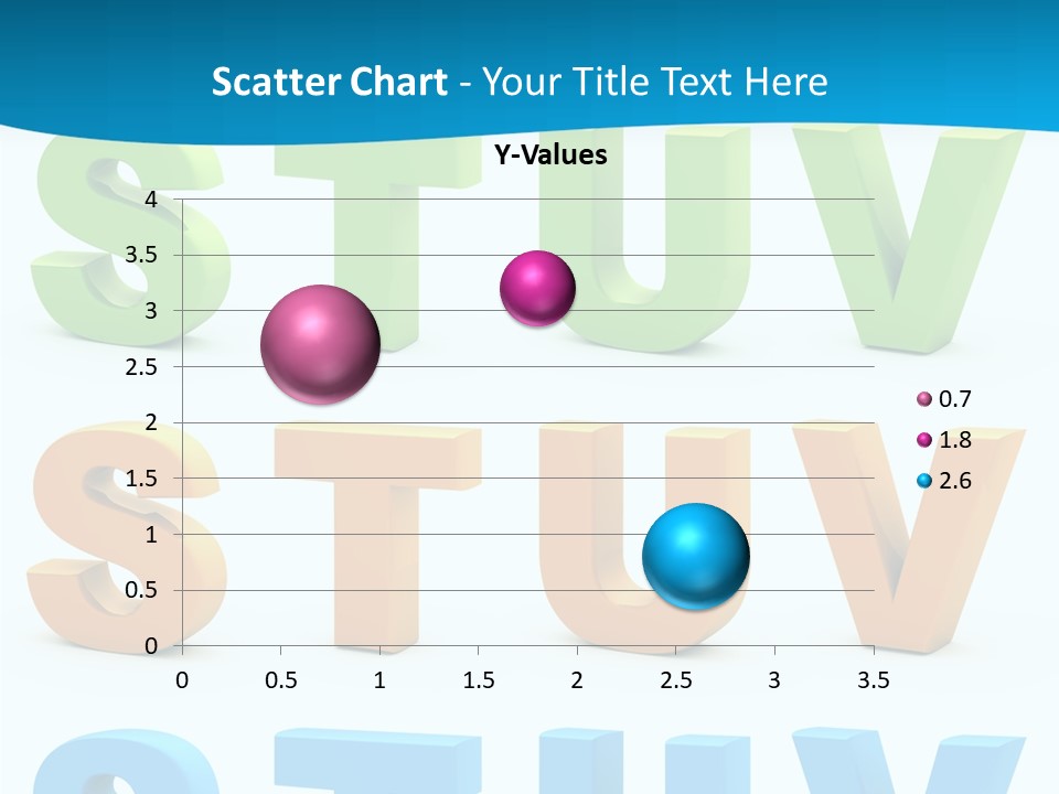 Nobody Blue Uppercase PowerPoint Template