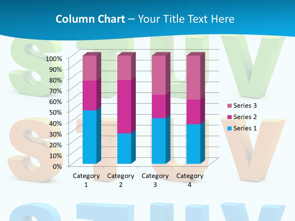 Nobody Blue Uppercase PowerPoint Template