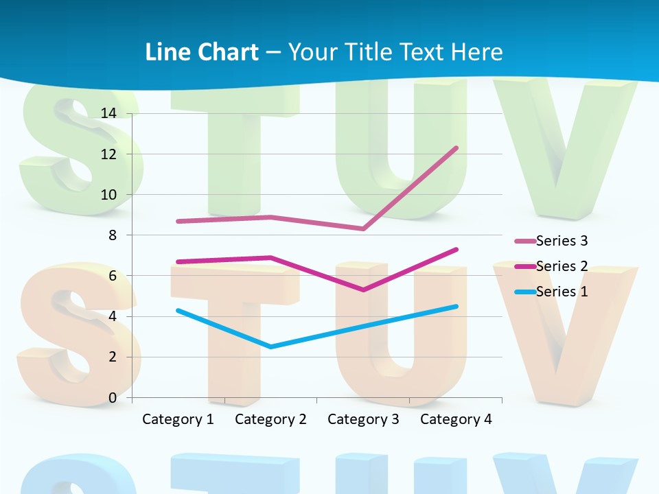 Nobody Blue Uppercase PowerPoint Template