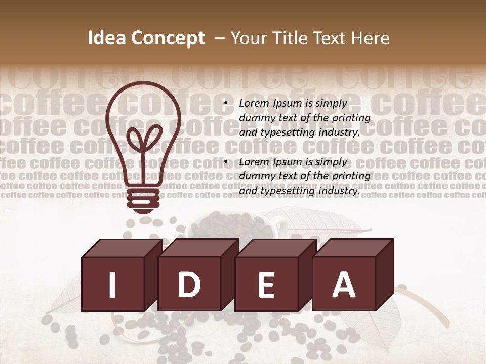 Stack Addiction Burn PowerPoint Template