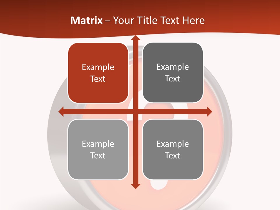 Round Glossy Help PowerPoint Template