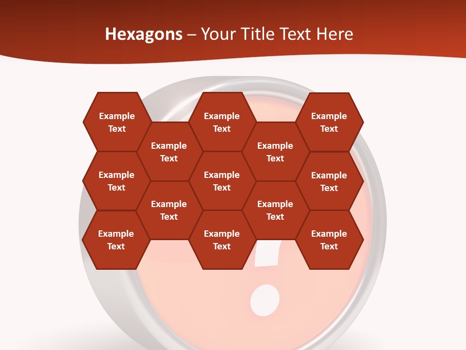 Round Glossy Help PowerPoint Template