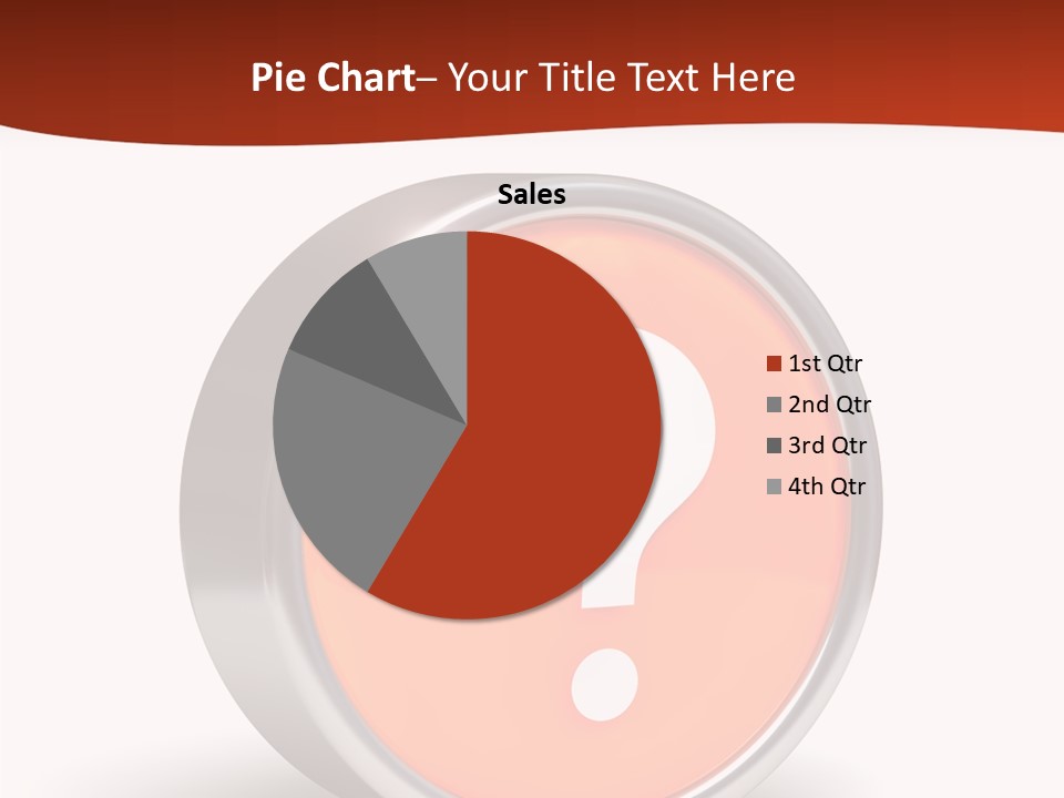 Round Glossy Help PowerPoint Template