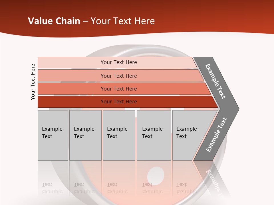 Round Glossy Help PowerPoint Template